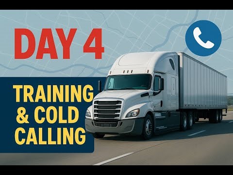 Day 4: Onboarding & Training My First Employee for Truck Dispatching 🚛 | Cold Calling Carriers
