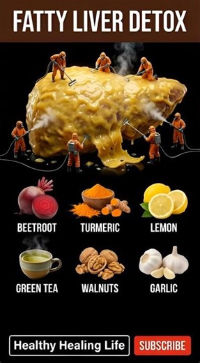 6 Foods Proven to Detox Fatty Liver Backed by Science
