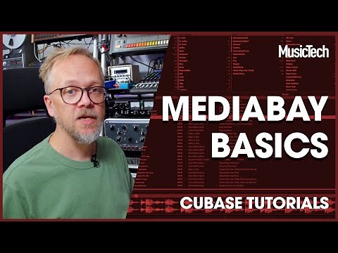 Cubase Tutorials – MediaBay Basics