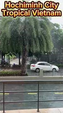 【熱帯のスコール@ベトナム・ホーチミン市】(鈴木ショート157) #tropical #storm #vietnam