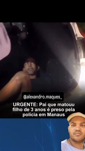 Alexandro Marques on Instagram: "A polícia prendeu Fernando Batista de Melo, acusado de matar o próprio filho, Manoel Melo Neto, de apenas 3 anos, na noite de quinta-feira (22), no bairro Cidade de Deus, zona norte de Manaus. 😢 O suspeito foi localizado na área do Parque Mosaico, na zona centro-oeste da cidade, após uma intensa operação que mobilizou equipes da Rocam, 13ª Cicom, Polícia Militar e Polícia Civil. Ele foi encaminhado inicialmente ao 19º DIP e depois realocado para o DEHS (Departam