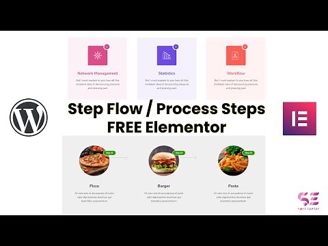 Create Step Flow in Elementor | Process Steps | Sequence Flow | FREE
