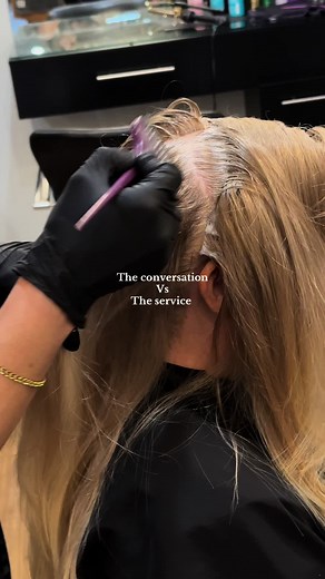 We listen & don’t judge👏🏼🤣 #hairstylistsoftiktok #hairstylist #hairsalon #foryoupage