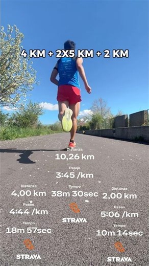 4 KM + 2X5 KM + 2 KM | 5000 ⏳ #shorts