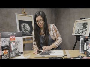 Kids Corner | Arteza Charcoal Sketching