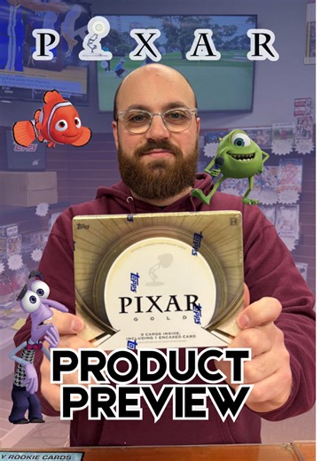 Unboxing New Pixar Cards from Topps