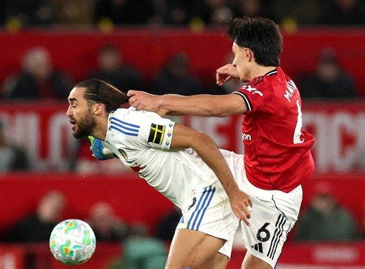 Carrick issues Martinez suspension update after Man Utd star sent off