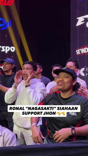 RONAL “NAGASAKTI” SIAHAAN SUPPORT JHON!!🫡🫡 . LIVE NOW PAY-PER-VIEW ON VIDIO SEKARANG YANG PENASARAN!!