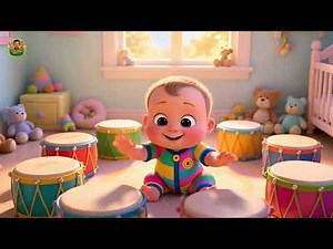 Boom Boom Fun Circle 🎶 | Circle Time Song for Kids | Sing Along & Move