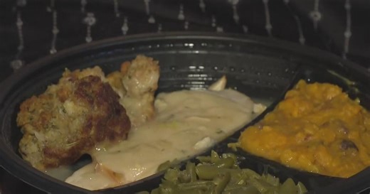 Firefighters bring Thanksgiving dinner to woman whose oven caught on fire