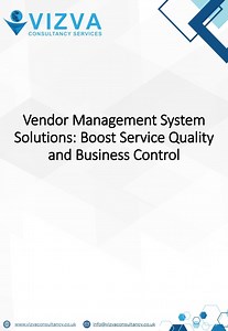 Vendor Management System Solutions for Businesses - SlideServe