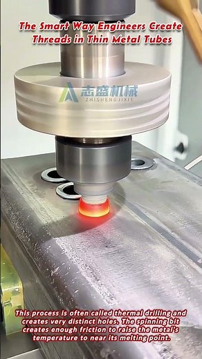 The Smart Way Engineers Create Threads in Thin Metal Tubes