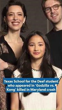 Texas School for the Deaf student who appeared in 'Godzilla vs. Kong' killed in Maryland crash