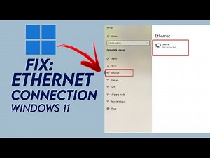 How To Fix Ethernet Connection In Windows 11 Full Guide