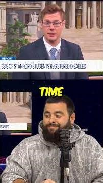 Half of college kids are "handicapped"