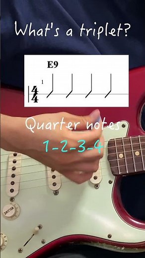 What is a triplet? | Join BGL’s Beginner Course! #bluesguitar #beginners #triplets