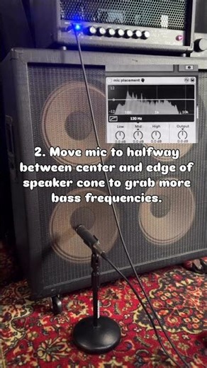 3 Easy Mic Placement Tricks for Recording Guitar #recordingguitar #guitargear #guitartips #sm57