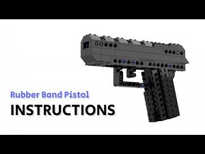 LEGO Rubber Band Pistol Tutorial/Instructions
