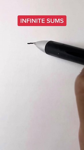 The intuition of infinite sums #mathtok #sequences #algebra2 #mathisfun #infinitesum #geometry