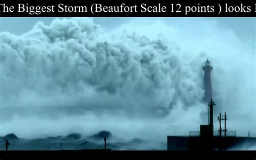 世界上最大的风暴2017，大浪20米-The Greatest STORM in the WORLD 2017, big Waves 20 m