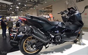 米兰车展：雅马哈发布2022款Tmax Tech Max，更加运动犀利，羊王终究是羊王！