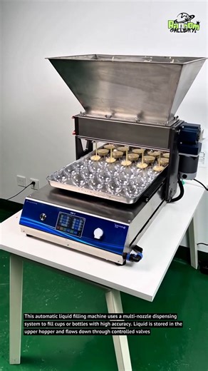Automatic Liquid Filling Machine Ultra Precise Multi-Nozzle System!