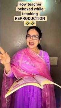 POV: How Teachers Teach the Chapter Reproduction 🤐😂 #comedy