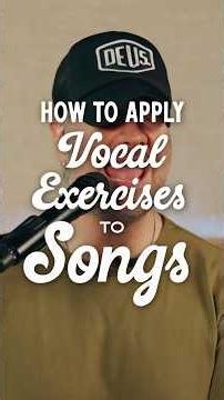 How to Apply Vocal Exercises to Songs (The Step Most Singers Skip)