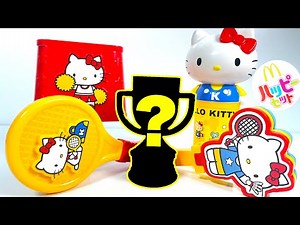 2024/9/27～ Japanese McDonalds happy meal toys HELLO KITTY "unboxing" secret Japanese candy toys