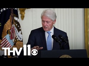 Bill Clinton returns to White House for 30th anniversary of Family and Medical Leave Act