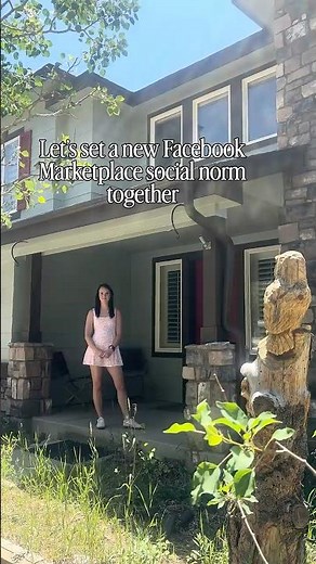 Let’s start a new Facebook Marketplace social norm together