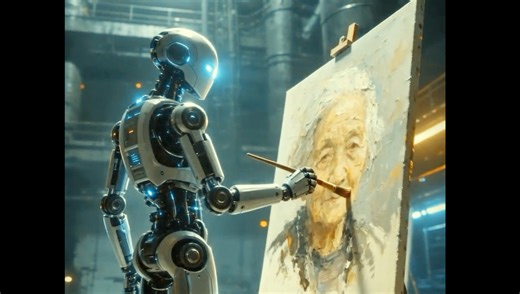 当AI生成的画能让你流泪，它也变成了艺术家～艺术无界限