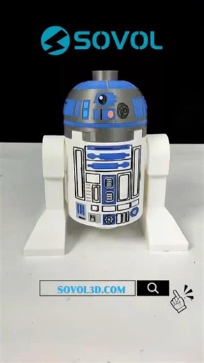 ASMR Droid Assembly: LEGO R2-D2
