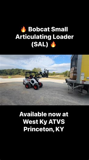 4.2K views · 24 reactions | There’s not much the Bobcat small articulating loader L28 can’t do! From digging, to lifting, squeezing into tight spaces and reaching heights with a telescopic boom! Come see it today at West KY ATVS in Princeton, KY. | West KY ATVs, LLC | Facebook