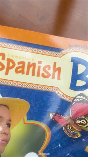 👀 Take a look inside our new Spanish B curriculum. Build on the foundation of Spanish A with new vocabulary words, Bible verses, and songs. 🎶 The Spanish B Digital Teaching Slides enable you to teach with confidence—even if you don’t have prior knowledge of the language. With audio from native Spanish speakers, these slides will grow your students’ speaking abilities. Interested in learning more? 👉 Check out our complete Spanish B curriculum! https://brnw.ch/AbekaSpanishB | Abeka Christian Sc