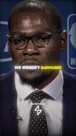 Kevin Durant’s Heartbreaking Speech: “You The Real MVP”😢