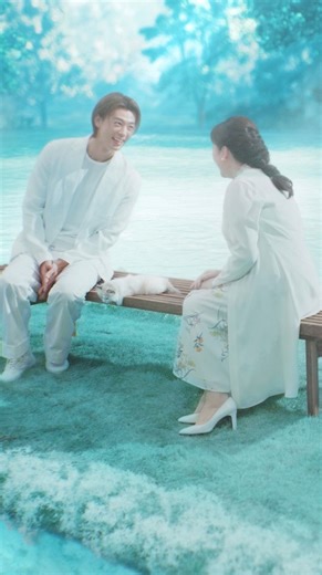 日本メナード化粧品 on Instagram: "新CM「すこやかな人」篇を公開✨ CM出演9年目の竹内涼真さんとメナード専属契約53年目の松坂慶子さんにご出演いただきました！ すこやかな笑顔のお二人が対談している内容とは…？ 二人のご共演にぜひご注目ください！ #薬用ビューネ #温泉すこやかスキンケア #menard #メナード #beauness #ビューネ #ビューにゃん"
