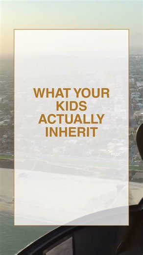 Your Kids Inherit More Than Your Money