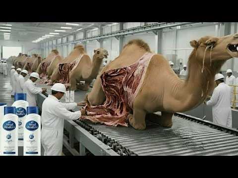 "Inside a Luxury 8K Factory: Camel to Bones to Head & Shoulders Shampoo – Full Machinery Process"