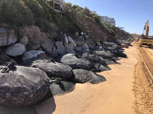 Scour Protection & Coastal Erosion Control | rockbags.com.au