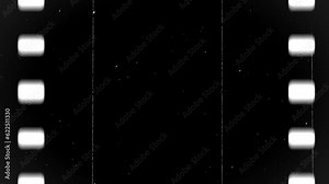 Super Black Template Overlay Film Background Effect with Noise