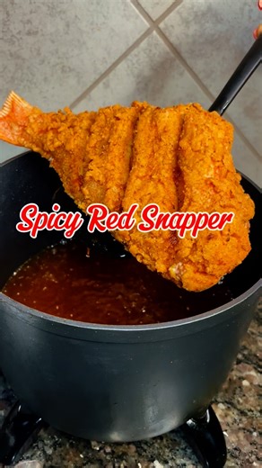 BrassCuisineSpicesLLC ®️ | Happy Fry-Day! Spicy Fried Red Snapper, Seafood Flavored Rice & Garlic Green Beans! Our Spicy Fish Fry Batter took this Red Snapper to... | Instagram