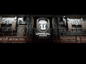 Sci Fi Cargo Hub Unreal Engine 5 Environment 4K