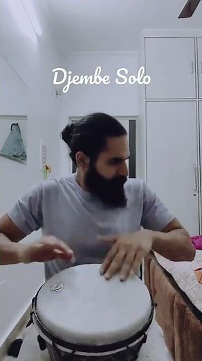 Djembe Solo | African Drums | by Bhavneet Bindra #djembe #music #drums #vibes #beats #bellydance