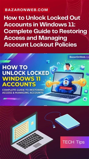 How to Unlock Locked Out Accounts in Windows 11