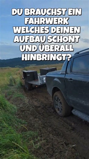 Das Anhängerchassis mit Offroadfahrwerk für deinen Expeditiosanhänger #offroadtrailer #selbstausbau