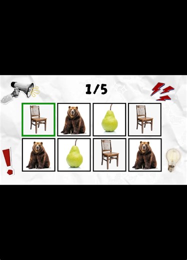 Tempo Game: Say Chair, Bear, Pear on Beat
