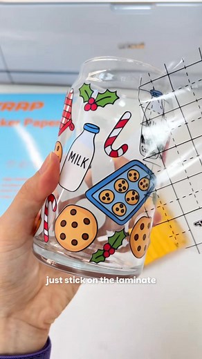 47K views · 341 reactions | Do I need to laminate my cup wrap sticker? Materials -TECKWRAP inkjet printable sticker paper matte white -TECKWRAP laminate sheet clear matte -TECKWRAP black grid transfer tape -TECKWRAP craft tool set SVG from @milkmilksugar #teckwrapcrarft #teckwrapvinyl #smallbusiness #printables #stickerpack #diy #giftidea #craft | TeckWrap Craft | Facebook