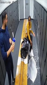 8.8K views · 11 reactions | Everything was normal until his milkshake slipped… and went straight onto her like a surprise splash attack! 拏 Her reaction says EVERYTHING — and his panic was even funnier. Milkshake tragedy of the day! | Caught Slipping | Facebook