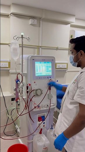 Hemodialysis Procedure Step by Step | New Dialyzer & Blood Tubing Setup | Dialysis Training Video